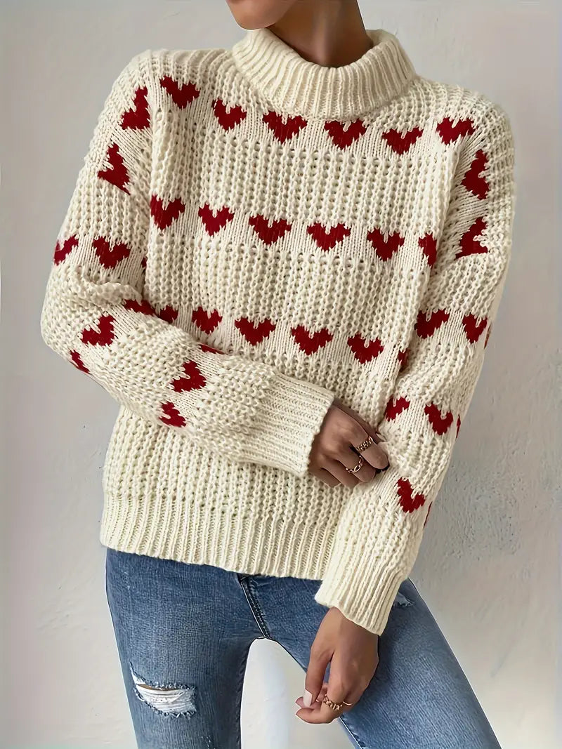 Amy - Hearts Jumper