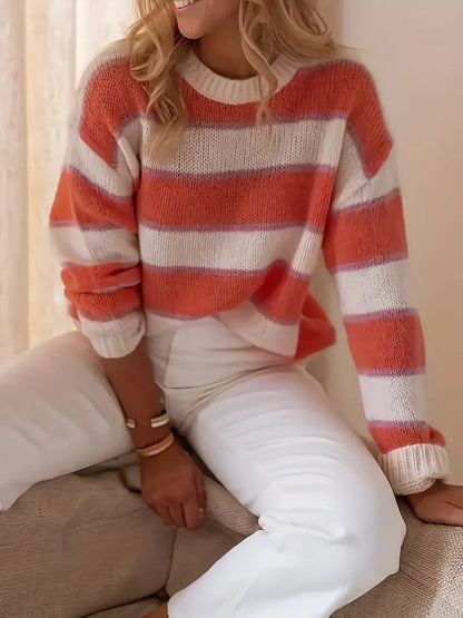 Julietta - Blush Stripe Jumper