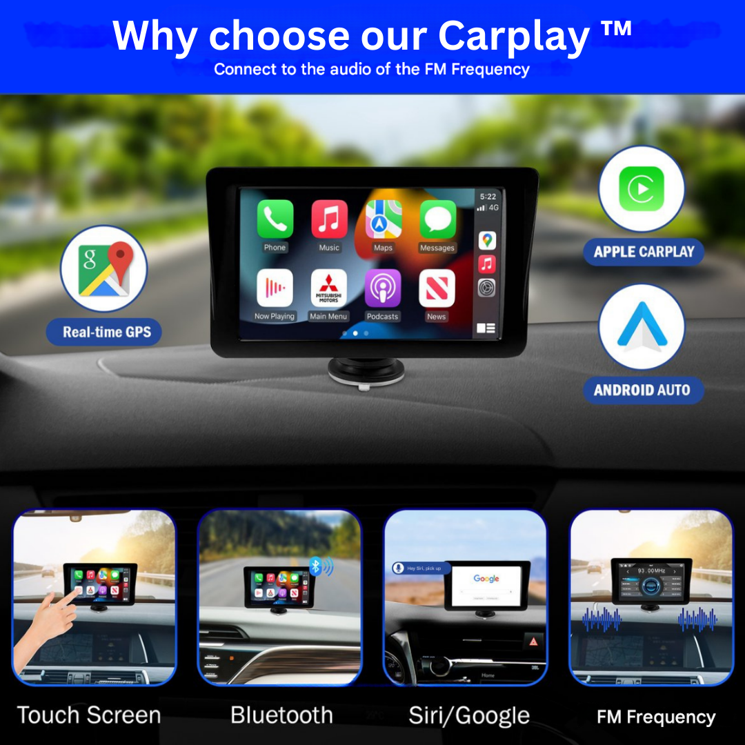 CarPlay™ - Wireless Apple CarPlay & Android Auto for Any Vehicle