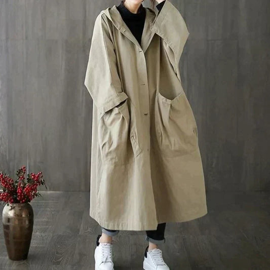 Delia - Oversized Trench Coat