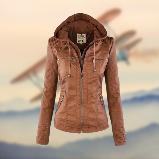 Georgina - Handmade Italian leather jacket