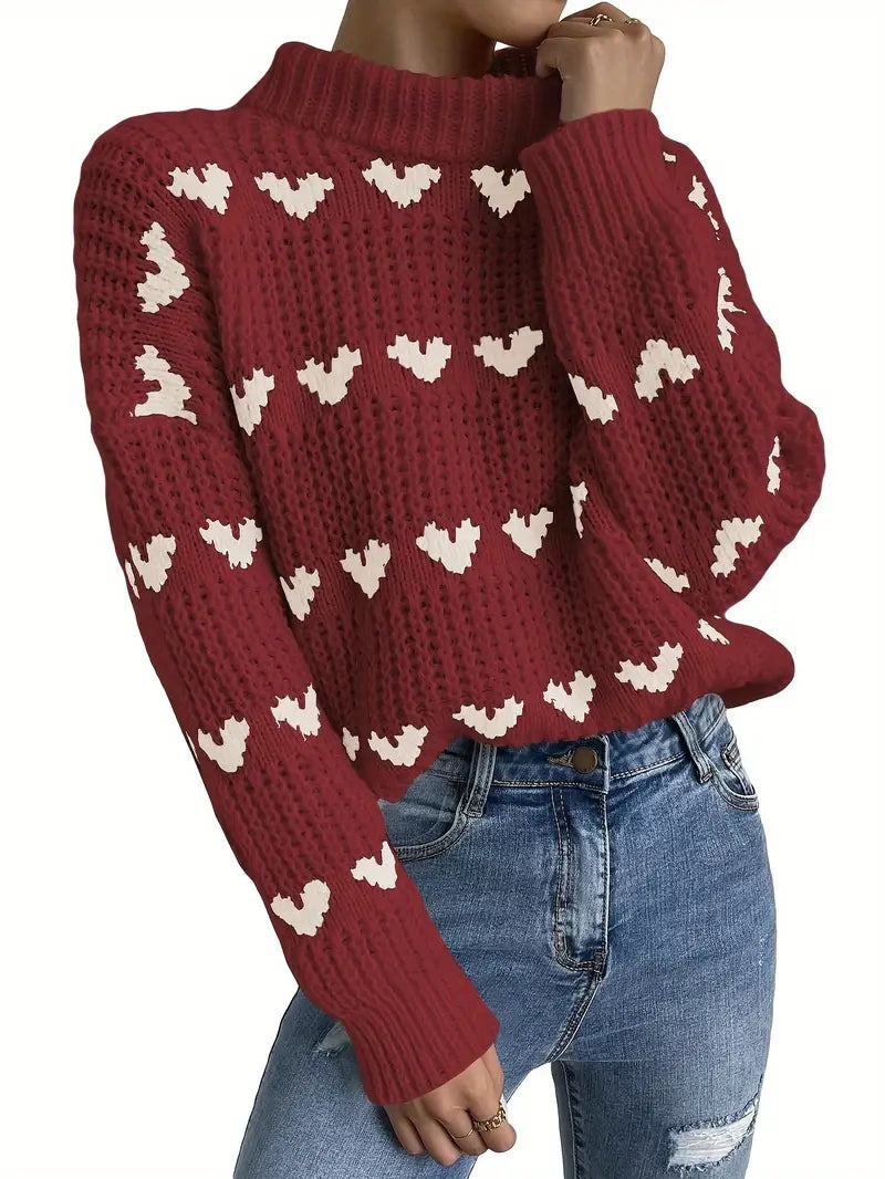 Amy - Hearts Jumper