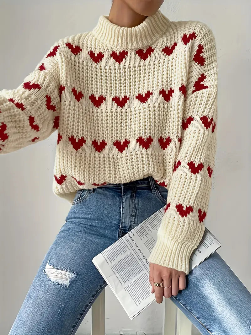 Amy - Hearts Jumper