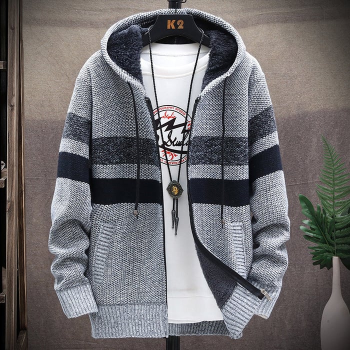 Winston - Stylish hooded jumper for men