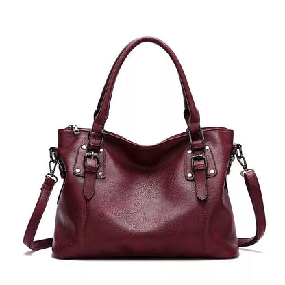 Victoria - Elegant Leather Shoulder Bag