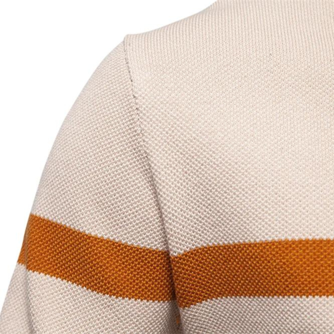 Connor- Quarter zipped sweater