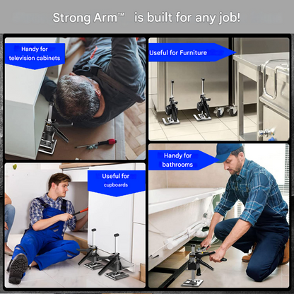 Strong Arm™ Lift Helper - Prevent Back Strain with 150 kg Load Capacity in Durable Stainless Steel