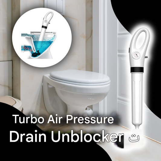 Turbo Air Pressure Plunger - The Ultimate Solution for Blockages