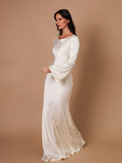 Mia™ - Long sleeve maxi dress