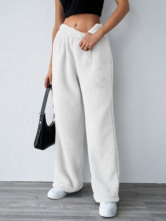 Molly - Loose fit Teddy Trousers