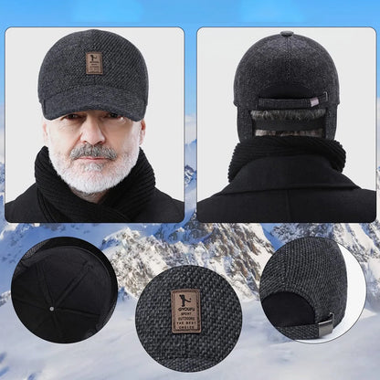 Winter cap with earflaps