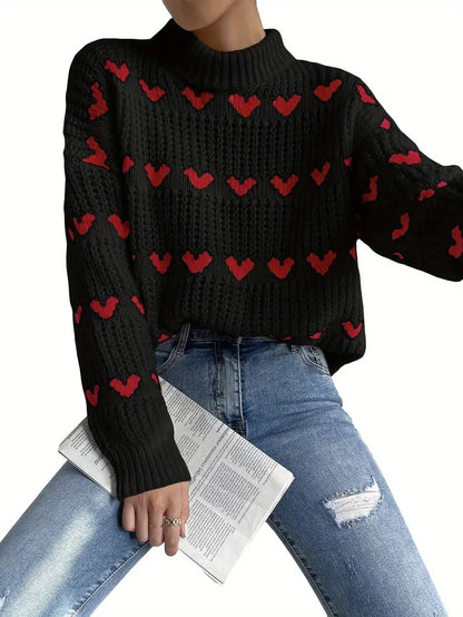 Amy - Hearts Jumper