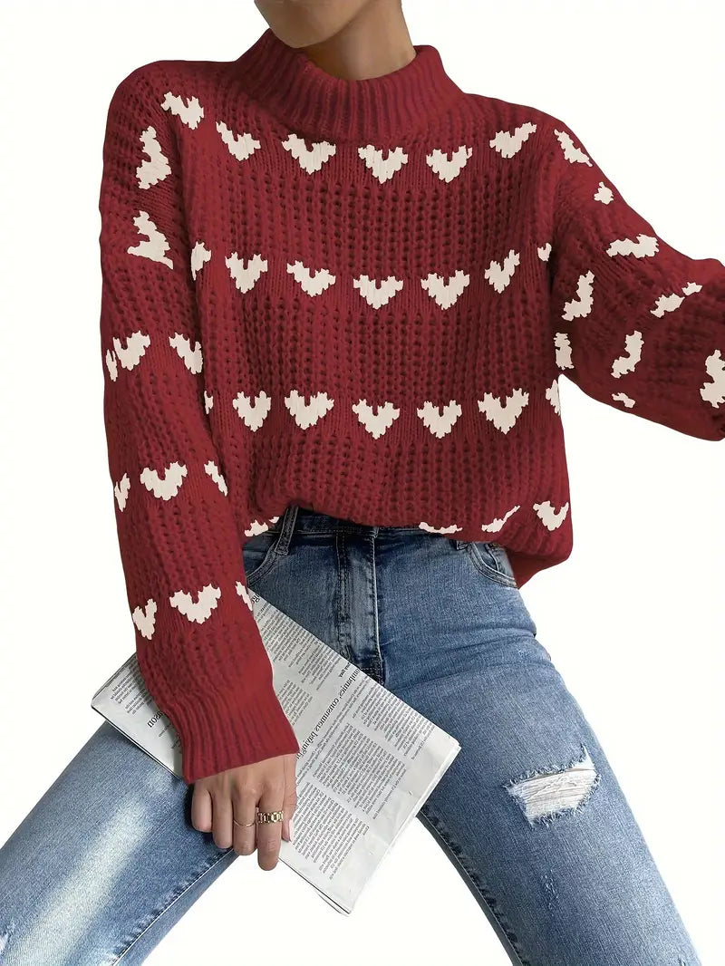 Amy - Hearts Jumper