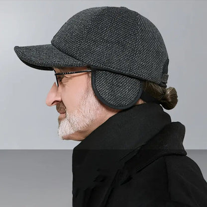 Winter cap with earflaps