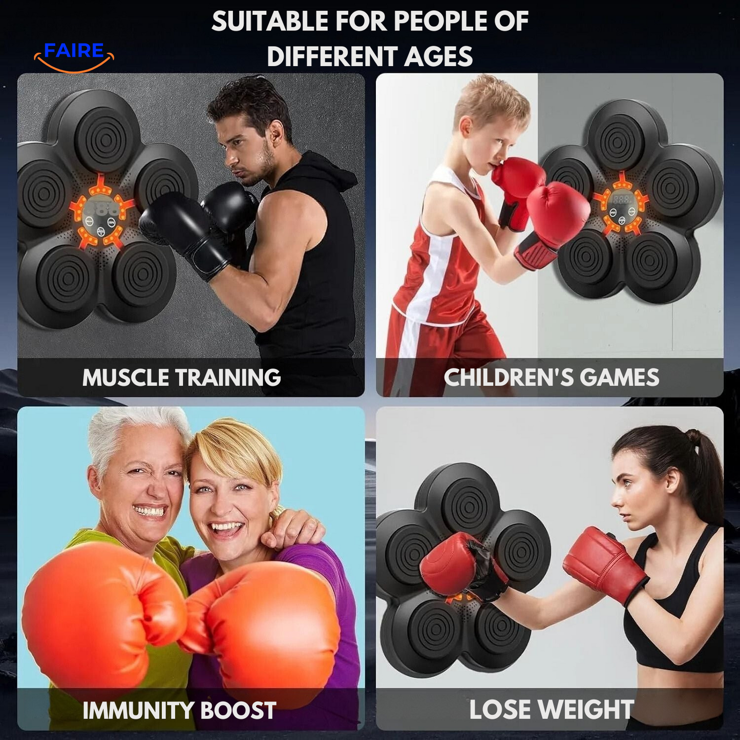 BoxPro™ Smart Boxing Machine - Trainer for Children & Adults