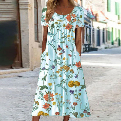 Capri | Floral Dress