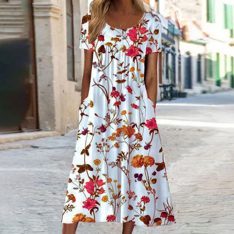 Capri | Floral Dress