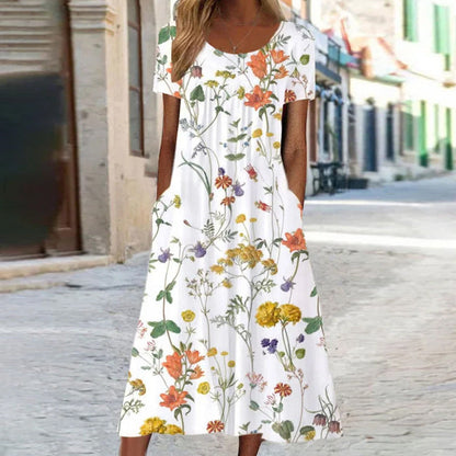 Capri | Floral Dress