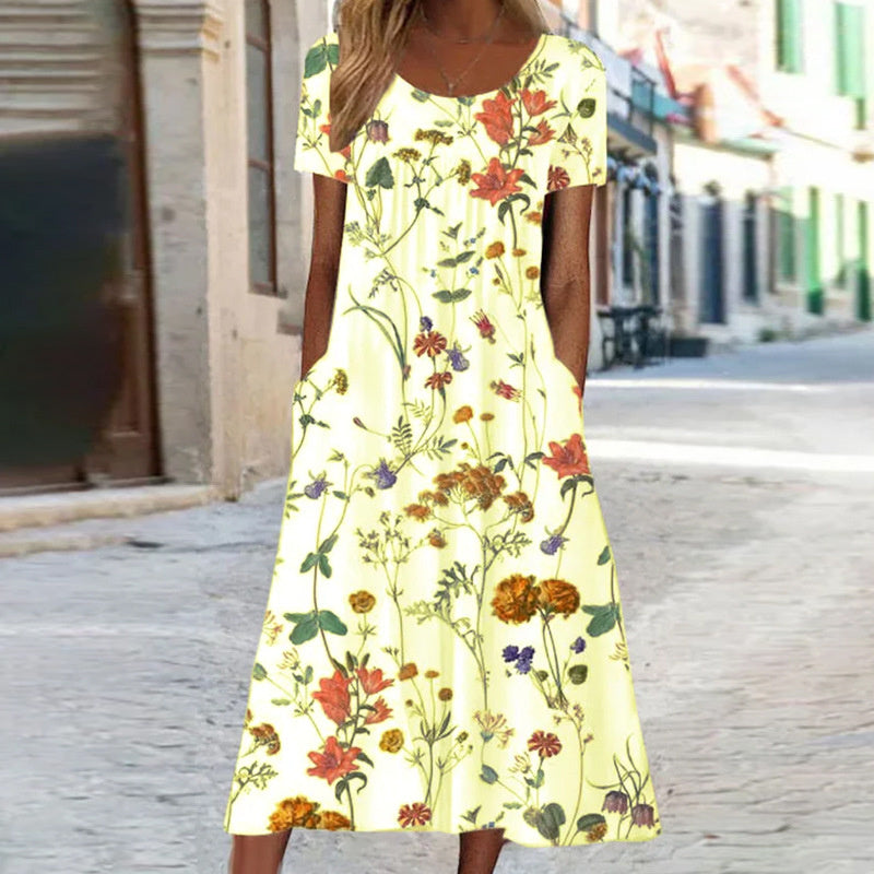 Capri | Floral Dress