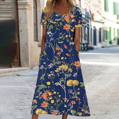 Capri | Floral Dress