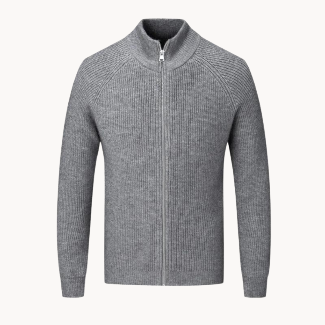 Colton - Cashmere Zip-Up Sweater