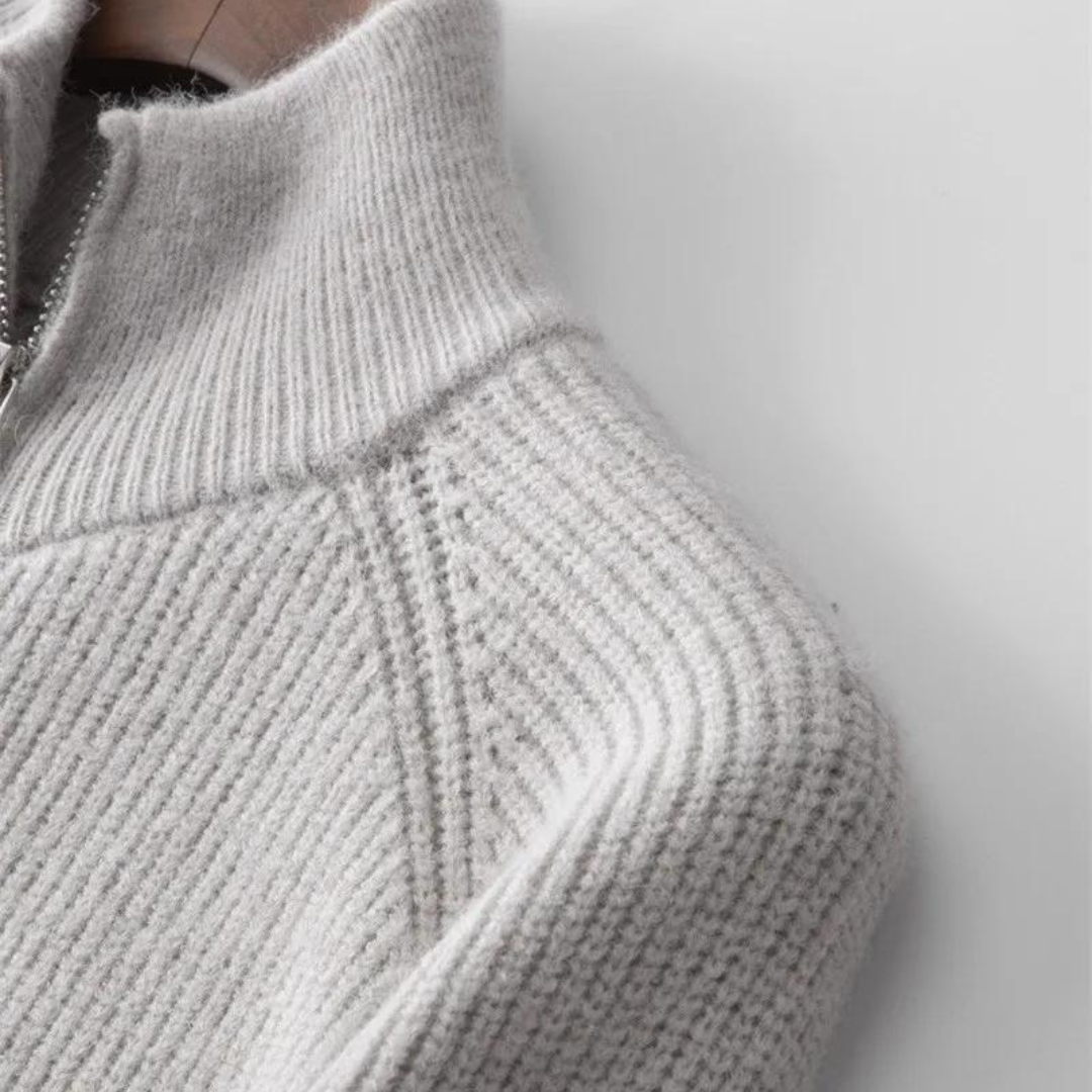 Colton - Cashmere Zip-Up Sweater