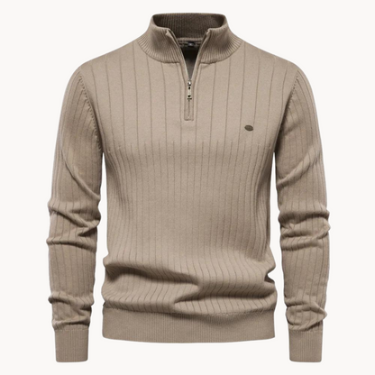 Jenson - Quarter Zip Sweater