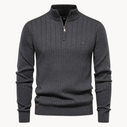 Jenson - Quarter Zip Sweater