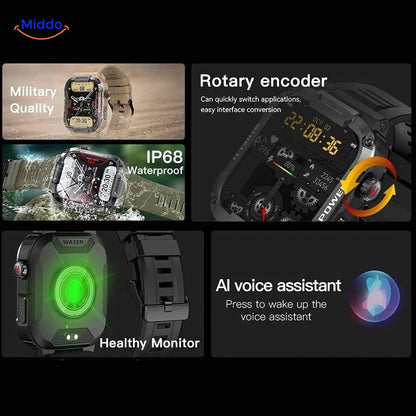 Galaxy Armor™ Smartwatch - Save £100+ on Indestructible Smartwatch for iOS & Android