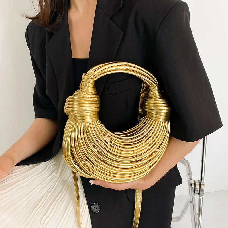 Emily Golden Knot Handbag