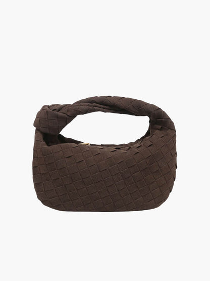 Kaylee - Woven Bag mini suede