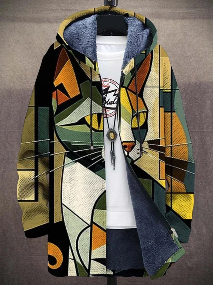 Caroline - Jacket with artistic print