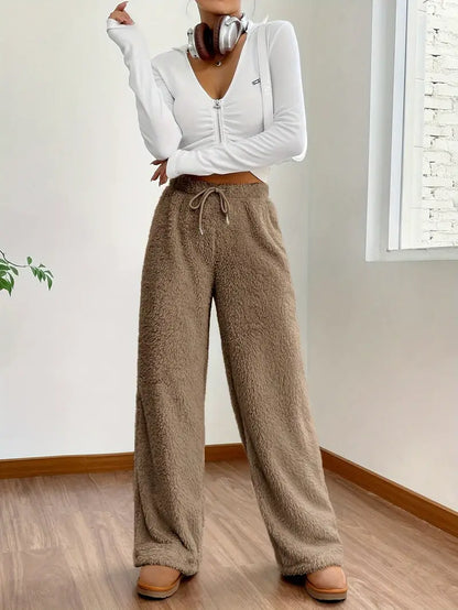 Olive - Teddy Lounge Trousers