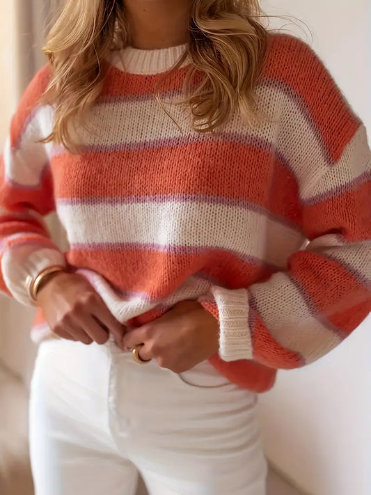 Julietta - Blush Stripe Jumper