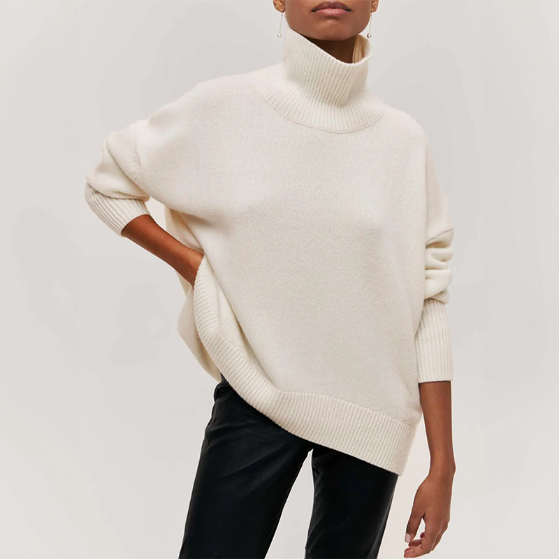 Amelia - Knitted turtleneck jumper