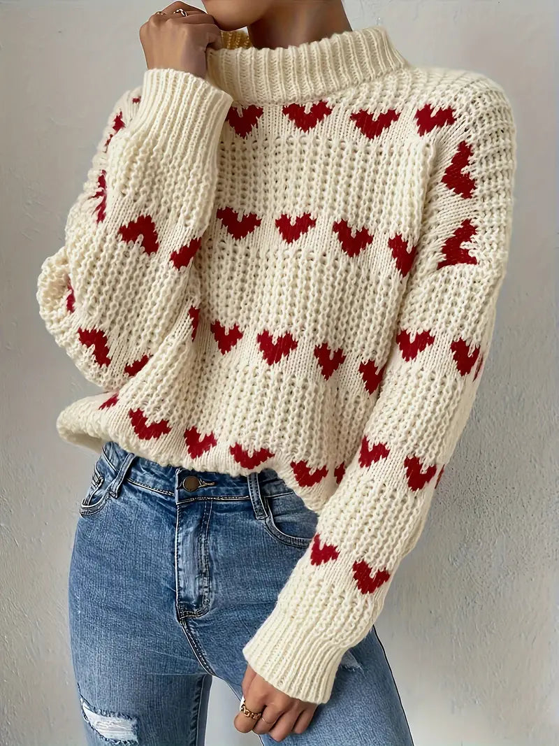 Amy - Hearts Jumper