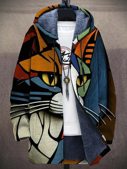 Caroline - Jacket with artistic print