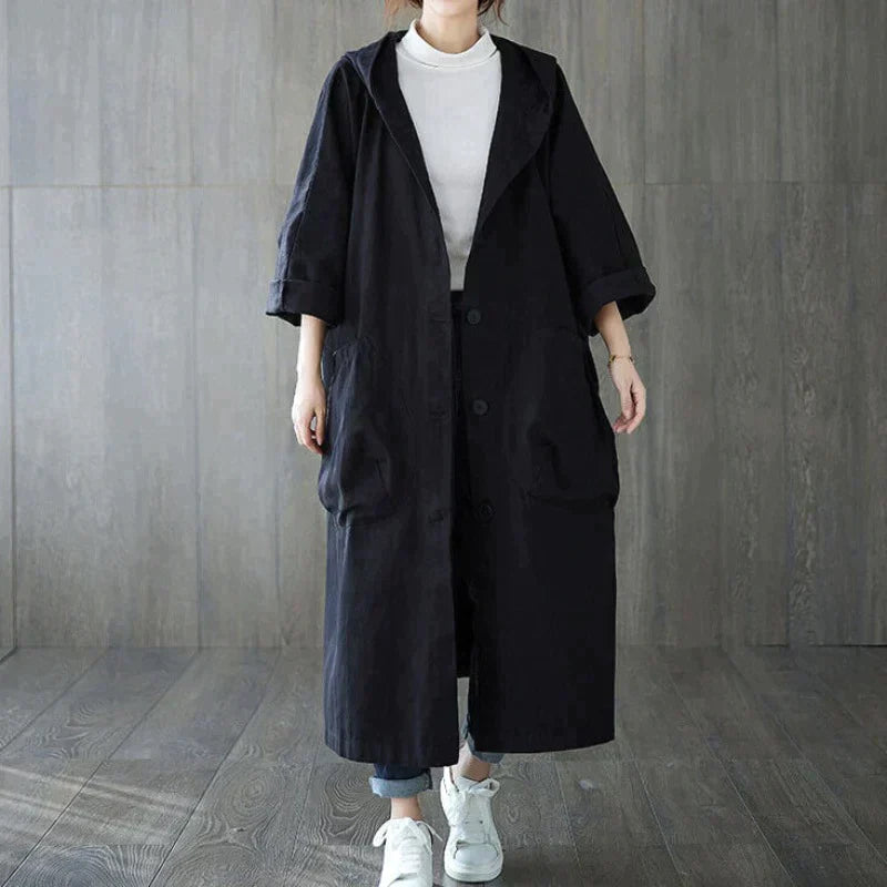 Delia - Oversized Trench Coat