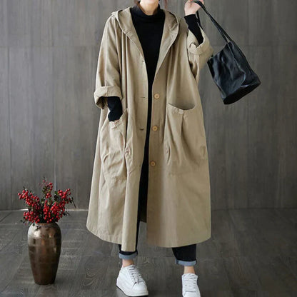 Delia - Oversized Trench Coat