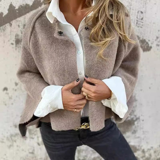 Amelia™ - Flare Sleeve Cozy Cardigan