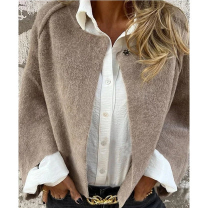 Amelia™ - Flare Sleeve Cozy Cardigan